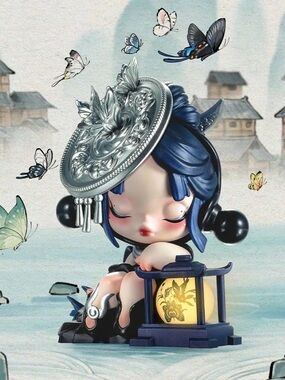 POP MART Matchless 14th Anniversary Figure -  Skullpanda Butterfly Whisperer